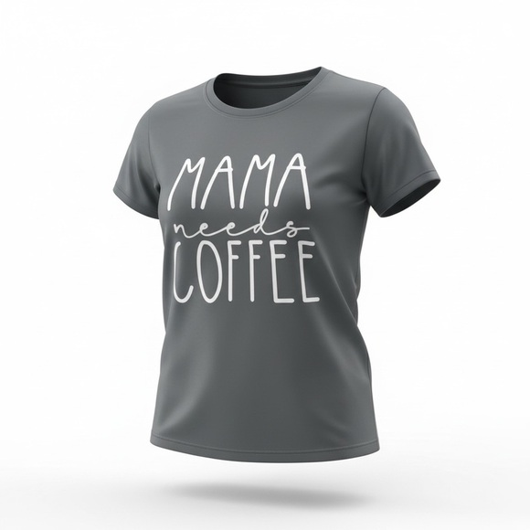 None Tops - Stylish Gray T-Shirt